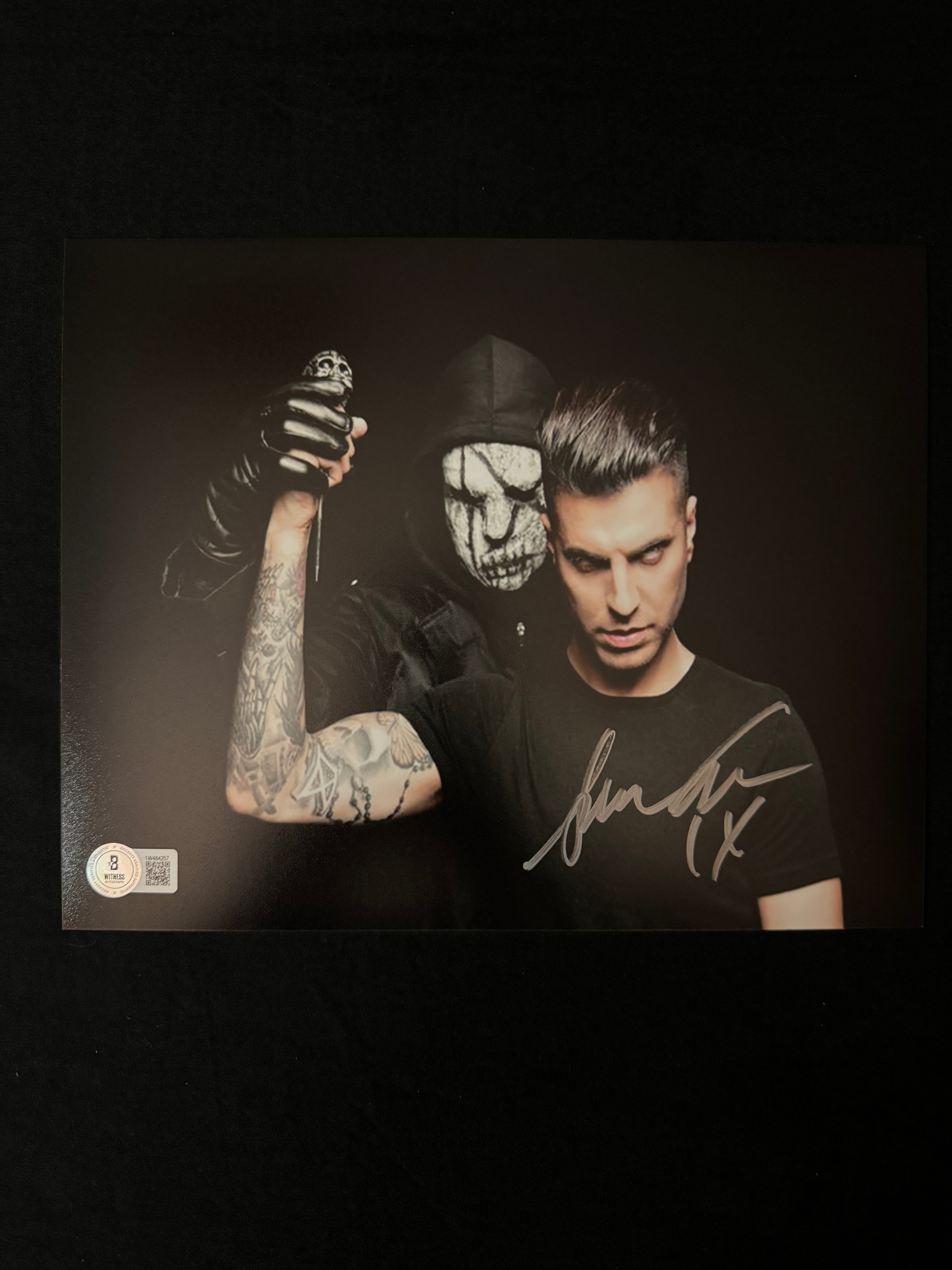 Ice nine kills spencer charnas autographed signed photo store 2 exact proof jsa coa