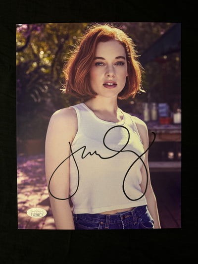 Jane Levy signed 8x10 photo W/ JSA COA