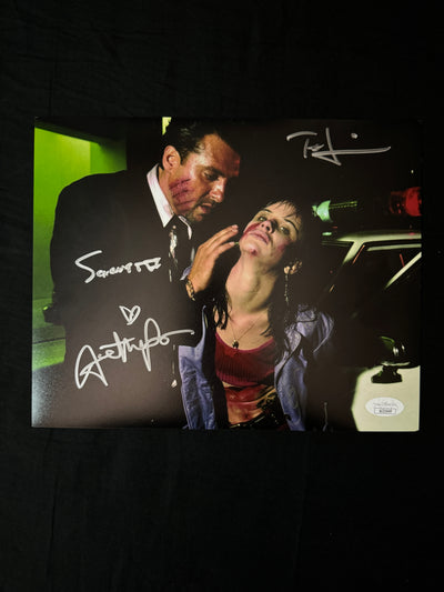 Juliette Lewis & Tom Sizemore signed Natural Born Killers 8x10 photo W/ Beckett + JSA COA