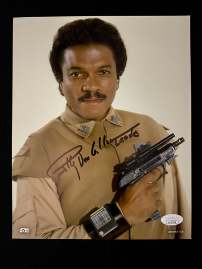 Billy Dee Williams signed Star Wars 8X10 photo W/ JSA COA